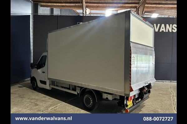 Renault Master 2.3 dCi 146pk Bakwagen 222cm Hoog Laadklep Euro6 Airco | Camera | Navigatie | LED | 983kg Laadvermogen Cruisecontrol, Bijrijdersbank