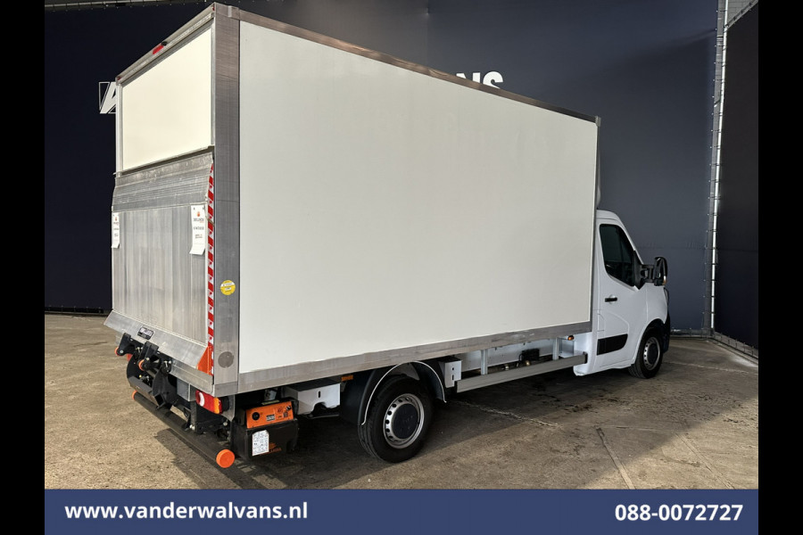 Renault Master 2.3 dCi 146pk Bakwagen 222cm Hoog Laadklep Euro6 Airco | Camera | Navigatie | LED | 983kg Laadvermogen Cruisecontrol, Bijrijdersbank