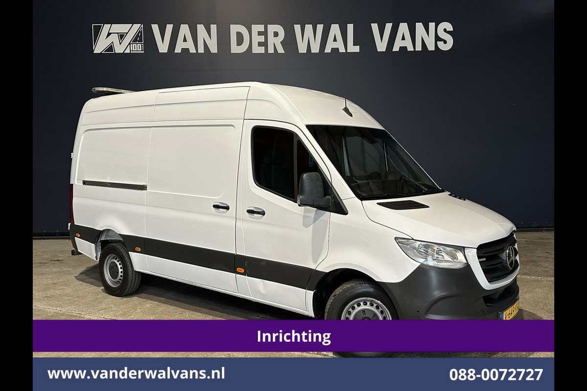 Mercedes-Benz Sprinter 316 CDI 164pk 3500kg Trekhaak L2H2 Inrichting Euro6 Airco | Camera | Apple Carplay Android Auto, Cruisecontrol, Parkeersensoren