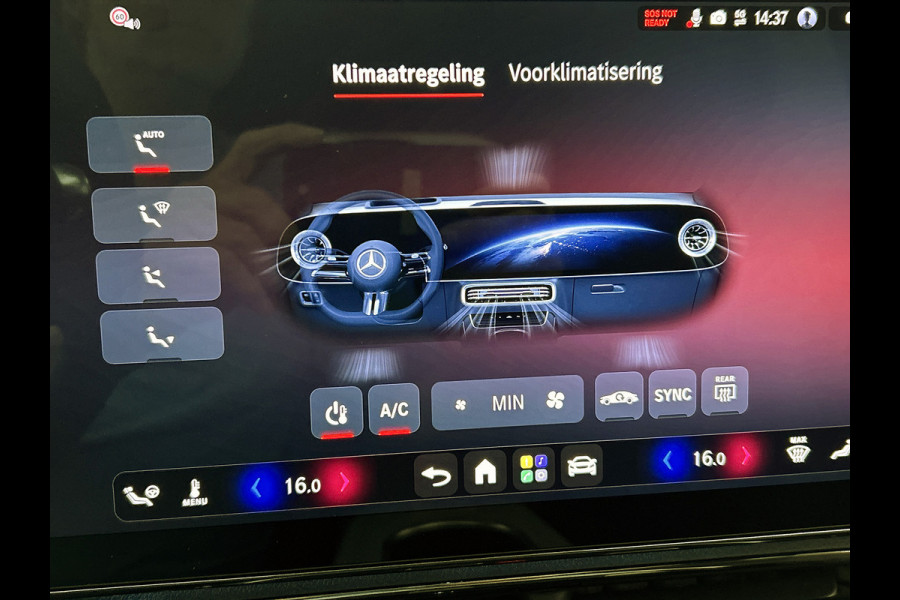 Mercedes-Benz Glb 250+ Business Solution AMG 7p. 85.5 kWh | Premium pakket | Winterpakket | Nightpakket | Parkeerpakket | Trekhaak | GUARD 360° | Warmtewerend, donkergetint glas | Vast panoramadak | 19” vijfspaaks lichtmetalen AMG-velgen |