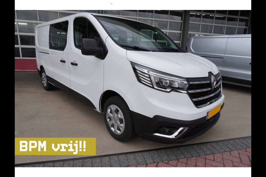 Renault Trafic 2.0 Blue dCi 130PK T30 L2H1 Advance Dubbelcabine nr.V076 | Climate | Cruise | Camera| Navi | Trekhaak