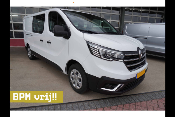 Renault Trafic 2.0 Blue dCi 130PK T30 L2H1 Advance Dubbelcabine nr.V076 | Climate | Cruise | Camera| Navi | Trekhaak