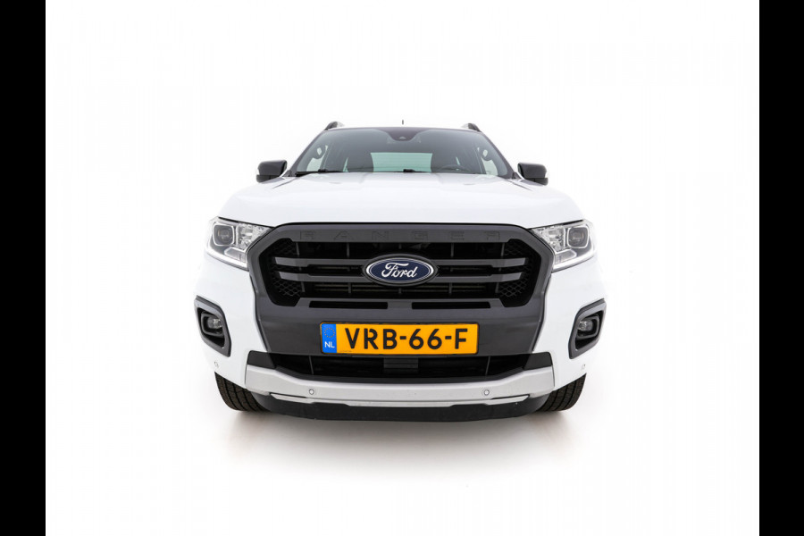 Ford Ranger 2.0 EcoBlue Wildtrak Supercab AWD Aut. *FULL-LED | LEATHER-ALCANTARA | ADAPTIVE-CRUISE | HEATED-COMFORTSEATS | CAMERA | KEYLESS | NAVI-FULLMAP | PRIVACY-GLASS | DAB+ | ECC | PDC | CRUISE | TOWBAR | FORD-SYNC-3 | 18''ALU*
