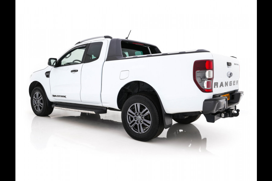 Ford Ranger 2.0 EcoBlue Wildtrak Supercab AWD Aut. *FULL-LED | LEATHER-ALCANTARA | ADAPTIVE-CRUISE | HEATED-COMFORTSEATS | CAMERA | KEYLESS | NAVI-FULLMAP | PRIVACY-GLASS | DAB+ | ECC | PDC | CRUISE | TOWBAR | FORD-SYNC-3 | 18''ALU*