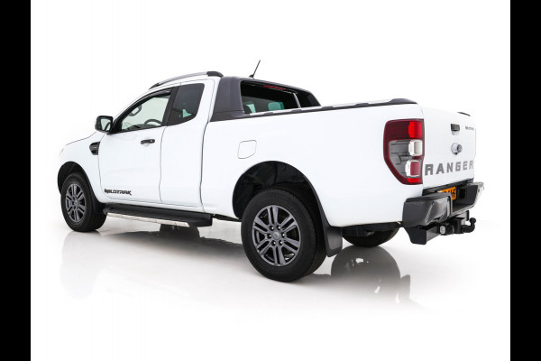 Ford Ranger 2.0 EcoBlue Wildtrak Supercab AWD Aut. *FULL-LED | LEATHER-ALCANTARA | ADAPTIVE-CRUISE | HEATED-COMFORTSEATS | CAMERA | KEYLESS | NAVI-FULLMAP | PRIVACY-GLASS | DAB+ | ECC | PDC | CRUISE | TOWBAR | FORD-SYNC-3 | 18''ALU*