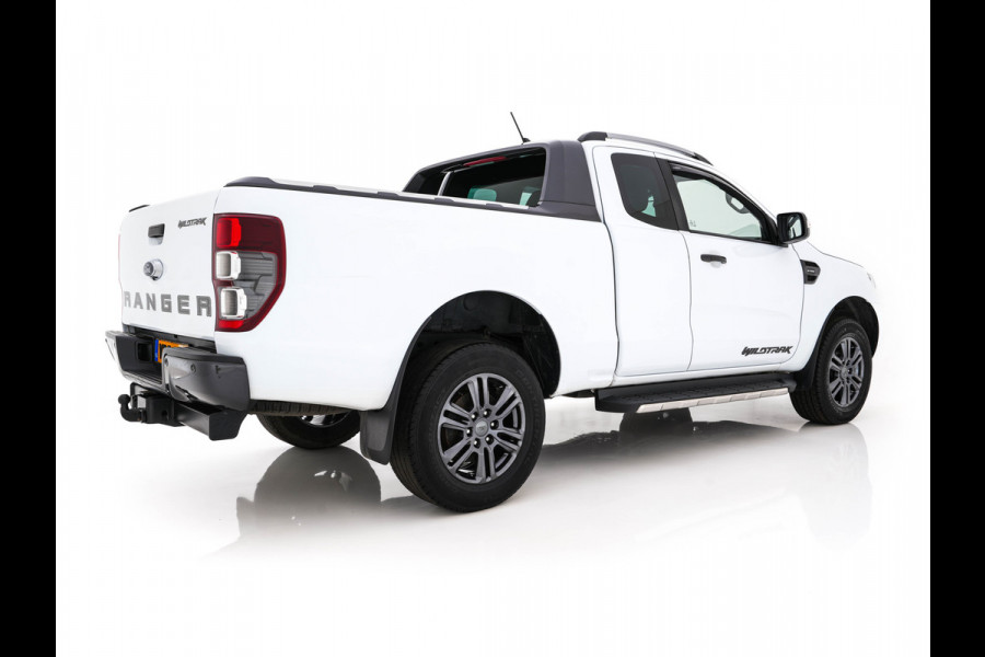 Ford Ranger 2.0 EcoBlue Wildtrak Supercab AWD Aut. *FULL-LED | LEATHER-ALCANTARA | ADAPTIVE-CRUISE | HEATED-COMFORTSEATS | CAMERA | KEYLESS | NAVI-FULLMAP | PRIVACY-GLASS | DAB+ | ECC | PDC | CRUISE | TOWBAR | FORD-SYNC-3 | 18''ALU*