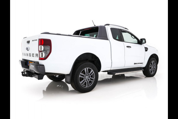 Ford Ranger 2.0 EcoBlue Wildtrak Supercab AWD Aut. *FULL-LED | LEATHER-ALCANTARA | ADAPTIVE-CRUISE | HEATED-COMFORTSEATS | CAMERA | KEYLESS | NAVI-FULLMAP | PRIVACY-GLASS | DAB+ | ECC | PDC | CRUISE | TOWBAR | FORD-SYNC-3 | 18''ALU*