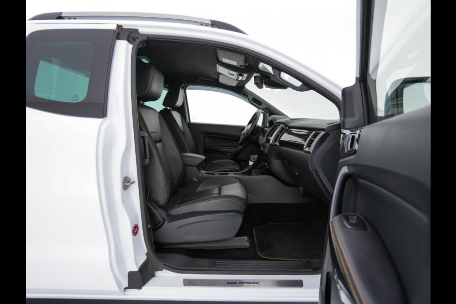 Ford Ranger 2.0 EcoBlue Wildtrak Supercab AWD Aut. *FULL-LED | LEATHER-ALCANTARA | ADAPTIVE-CRUISE | HEATED-COMFORTSEATS | CAMERA | KEYLESS | NAVI-FULLMAP | PRIVACY-GLASS | DAB+ | ECC | PDC | CRUISE | TOWBAR | FORD-SYNC-3 | 18''ALU*