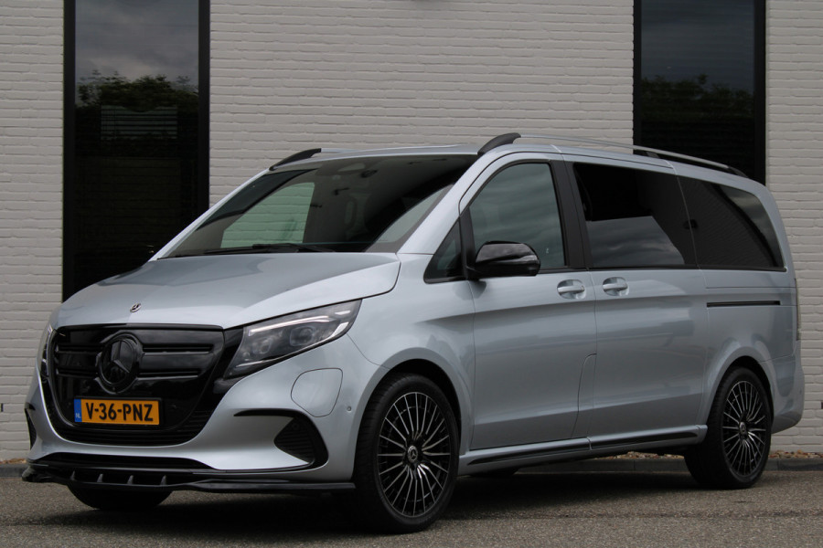 Mercedes-Benz Eqv 300 L2 / AMG / Luchtvering / Dubbele Cabine / Black Edition / 360 Camera / Vol Opties / NIEUWSTAAT