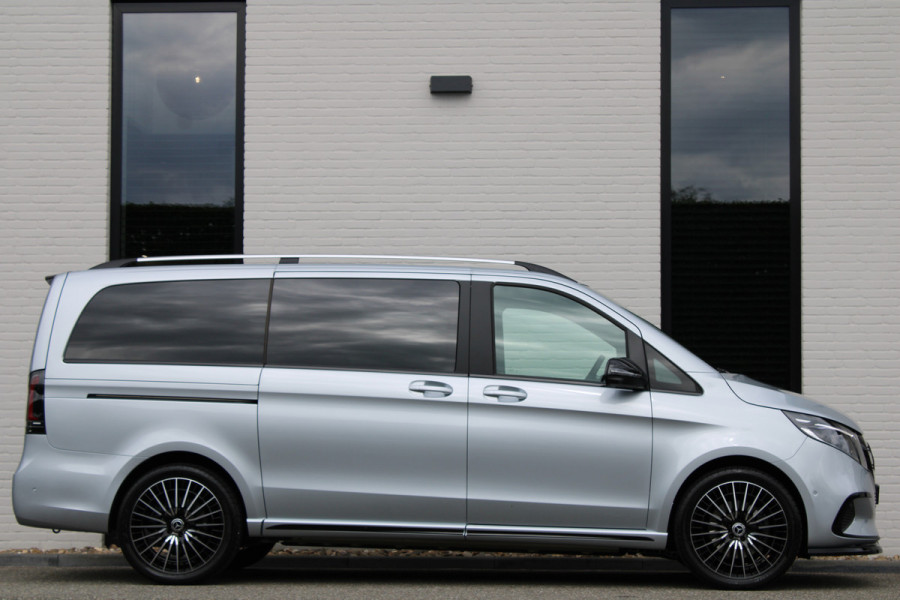 Mercedes-Benz Eqv 300 L2 / AMG / Luchtvering / Dubbele Cabine / Black Edition / 360 Camera / Vol Opties / NIEUWSTAAT