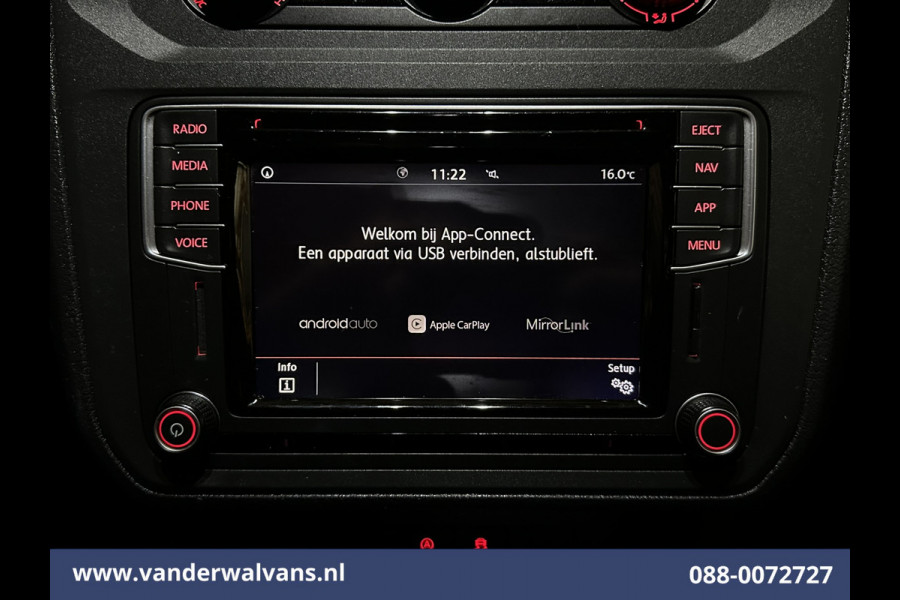 Volkswagen Caddy 2.0 TDI 102pk L1H1 Euro6 Airco | Navigatie | Imperiaal | LED | Apple Carplay | 1500kg Trekhaak Android Auto, Cruisecontrol, Parkeersensoren