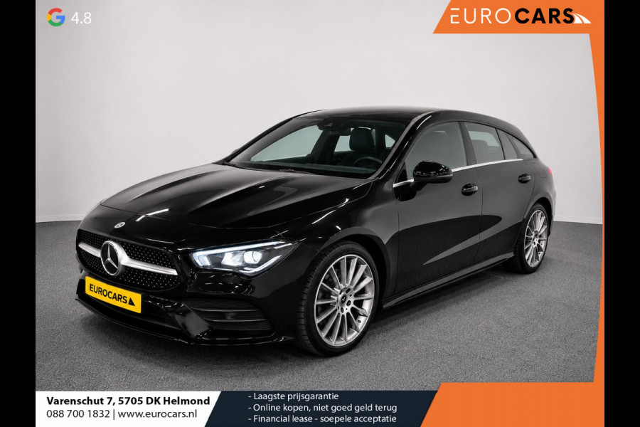 Mercedes-Benz CLA-Klasse Shooting Brake 250 e AMG Limited PHEV 218 pk  19” AMG  Leder/Alcantara DINAMICA PDC VA+Camera Navi CarPlay Stoelverwarming Sfeerverlichting Elektrische achterklep Wireless charging