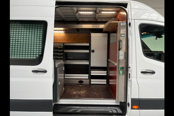 Mercedes-Benz Sprinter Automaat Servicewagen 314 2.2 CDI 140PK L2H2 euro6 BOTT, Victron V230, Standkachel Trekhaak RIJKLAARPRIJS