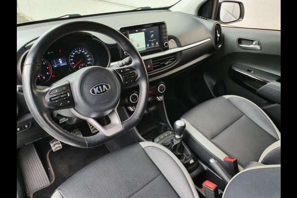Kia Picanto 1.2 CVVT X-Line | Stoelverwarming | LED | Leder | Clima | Navi | Camera |