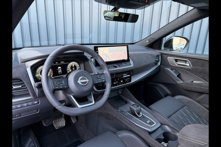 Nissan QASHQAI 1.3 MHEV Xtronic Tekna Plus | panodak | Leder | Stoelgeheugen | 360 Camera | Head Up | Bose | Prijs Rijklaar!!