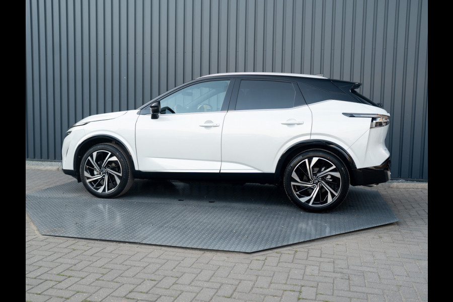 Nissan QASHQAI 1.3 MHEV Xtronic Tekna Plus | panodak | Leder | Stoelgeheugen | 360 Camera | Head Up | Bose | Prijs Rijklaar!!