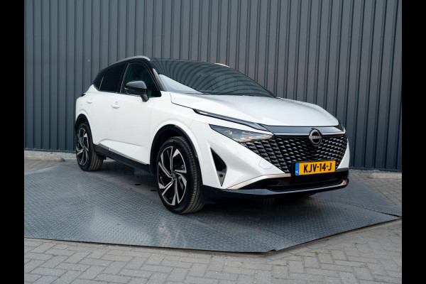Nissan QASHQAI 1.3 MHEV Xtronic Tekna Plus | panodak | Leder | Stoelgeheugen | 360 Camera | Head Up | Bose | Prijs Rijklaar!!