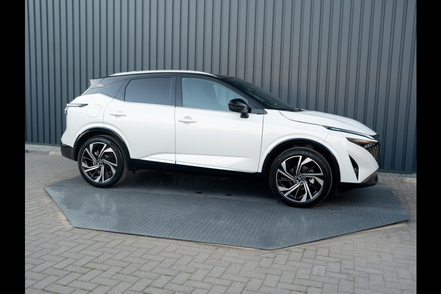 Nissan QASHQAI 1.3 MHEV Xtronic Tekna Plus | panodak | Leder | Stoelgeheugen | 360 Camera | Head Up | Bose | Prijs Rijklaar!!