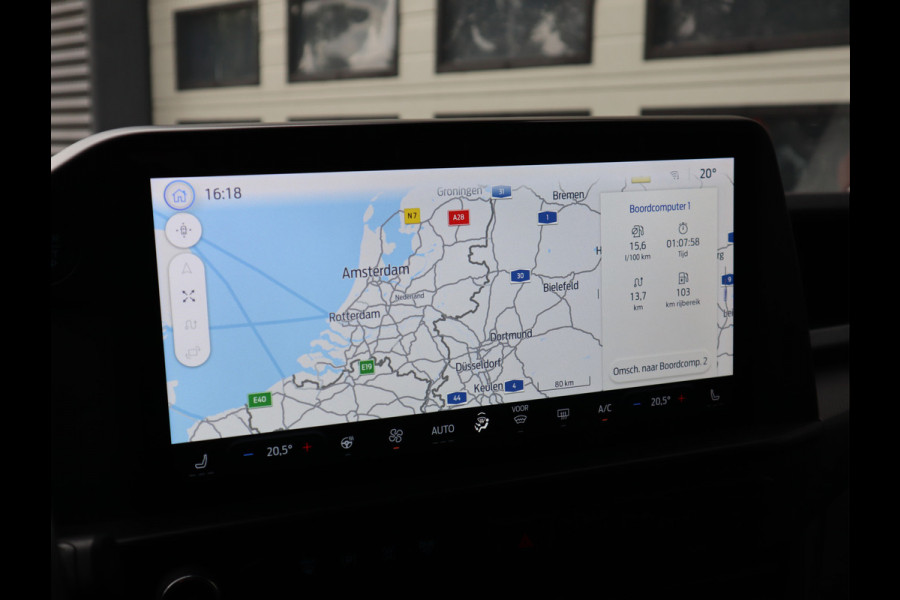 Ford Transit Custom 2.0 TDCI 170pk Euro 6 Automaat AWD - L2 Lang - Apple Carplay - Cruise