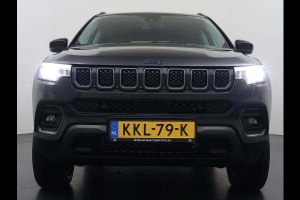 Jeep Compass 4xe 240 Plug-in Hybrid Electric Trailhawk VAN: 31.900,- VOOR: 28.877,- UW WKVOORDEEL: 3.023,- | 1.3 Plug-In Hybrid | 4WD PHEV | ADAPTIVE CRUISE CONTROL | ACHTERUIT RIJ CAMERA | 20.000KM |