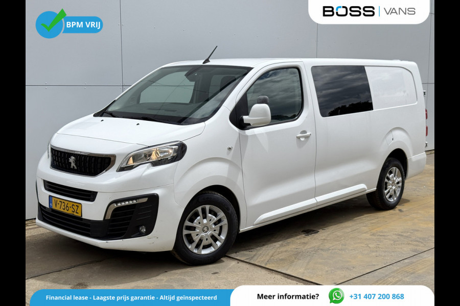 Peugeot Expert 2.0 HDI DC 123PK Dubbele Cabine L3 Trekhaak DoKa Navigatie Climate control Navigatie Cruise control Carplay Parkeersensoren