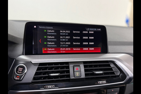 BMW X3 XDrive30i High Ex. M-Sport | Shadow-Line | Pano | Trekhaak | 20"| Ambient | Driving + Park Assist | Adaptief M-onderstel