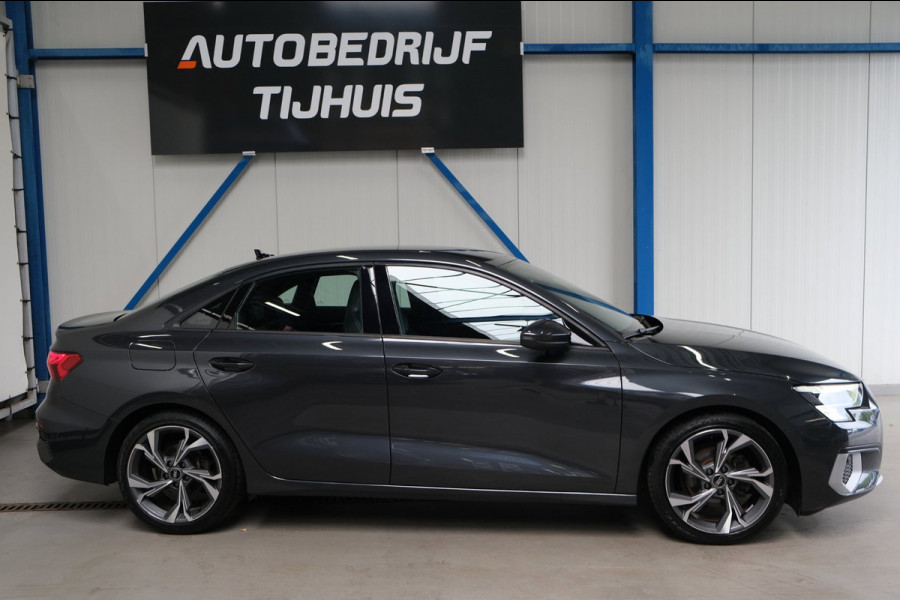 Audi A3 Limousine 35 TFSI S-Edition - Automaat - Airco, Cruise, Carplay, Lederen bekleding, Virtual Display, Stoelverwarming.