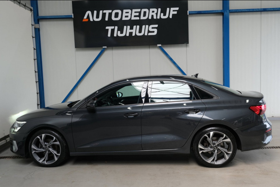 Audi A3 Limousine 35 TFSI S-Edition - Automaat - Airco, Cruise, Carplay, Lederen bekleding, Virtual Display, Stoelverwarming.