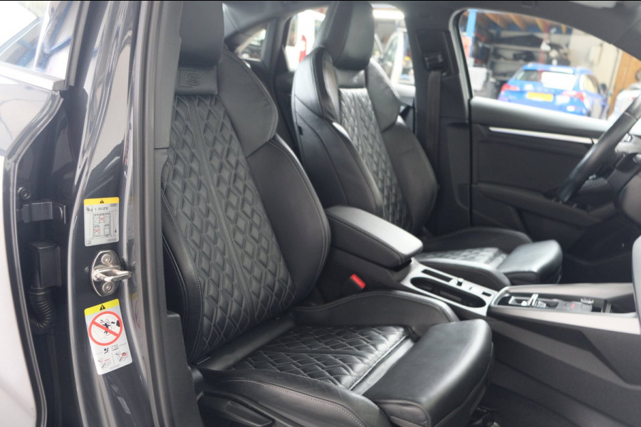 Audi A3 Limousine 35 TFSI S-Edition - Automaat - Airco, Cruise, Carplay, Lederen bekleding, Virtual Display, Stoelverwarming.