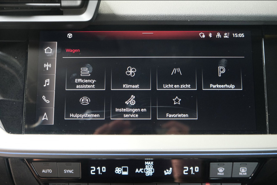Audi A3 Limousine 35 TFSI S-Edition - Automaat - Airco, Cruise, Carplay, Lederen bekleding, Virtual Display, Stoelverwarming.