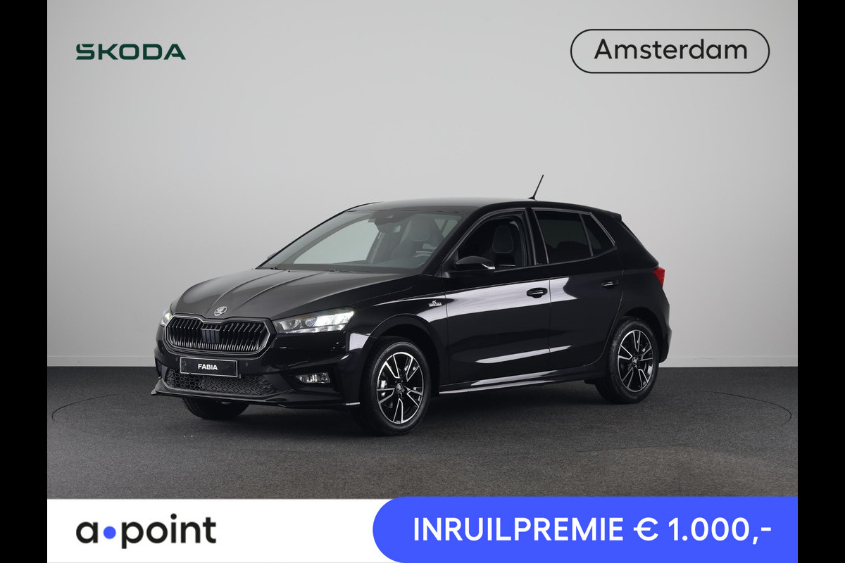 Škoda Fabia Monte Carlo 1.0 TSI 95 pk 5 versn. Hand | Verwarmbare voorstoelen | Travel Assist | Hill Hold