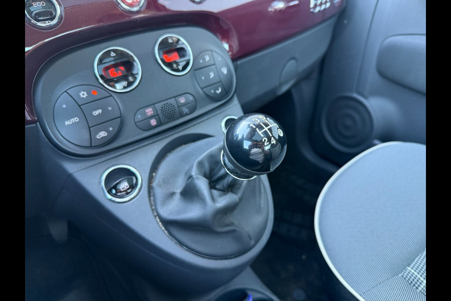 Fiat 500 0.9 TwinAir Turbo Lounge | Pano | NAVI | Cruise