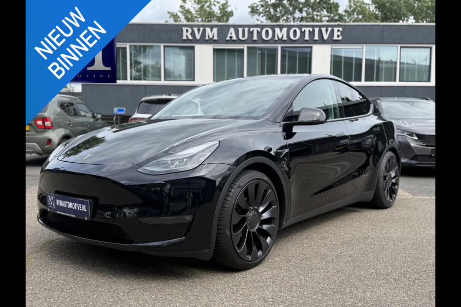 Tesla Model Y Performance AWD 75 kWh SOH 94% | TESLA FABRIEKSGARANTIE TOT 2028 | FABRIEKSGARANTIE OP ACCU & AANDRIJFLIJN TOT 2032 OF 192.000 KM | BTW VERREKENBAAR