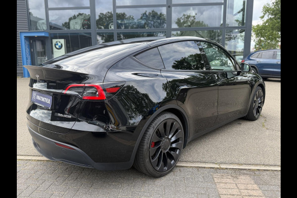 Tesla Model Y Performance AWD 75 kWh SOH 94% | TESLA FABRIEKSGARANTIE TOT 2028 | FABRIEKSGARANTIE OP ACCU & AANDRIJFLIJN TOT 2032 OF 192.000 KM | BTW VERREKENBAAR