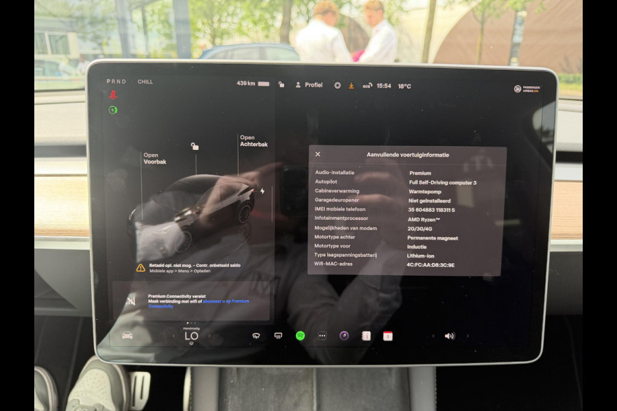 Tesla Model Y Performance AWD 75 kWh SOH 94% | TESLA FABRIEKSGARANTIE TOT 2028 | FABRIEKSGARANTIE OP ACCU & AANDRIJFLIJN TOT 2032 OF 192.000 KM | BTW VERREKENBAAR