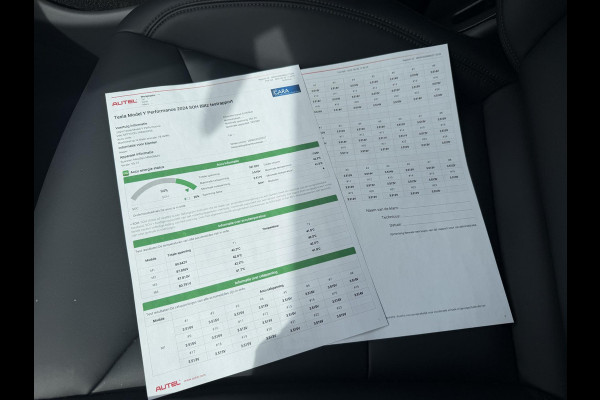 Tesla Model Y Performance AWD 75 kWh SOH 94% | TESLA FABRIEKSGARANTIE TOT 2028 | FABRIEKSGARANTIE OP ACCU & AANDRIJFLIJN TOT 2032 OF 192.000 KM | BTW VERREKENBAAR