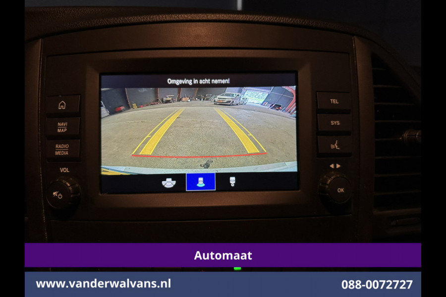 Mercedes-Benz Vito 114 CDI 136pk 9G-Tronic Automaat L2H1 Euro6 Airco | Camera | Navigatie | Imperiaal | 2500kg Trekhaak | Apple Carplay Android Auto, Cruisecontrol, Parkeersensoren, Sidebars, Bumper in de kleur