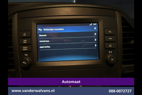 Mercedes-Benz Vito 114 CDI 136pk 9G-Tronic Automaat L2H1 Euro6 Airco | Camera | Navigatie | Imperiaal | 2500kg Trekhaak | Apple Carplay Android Auto, Cruisecontrol, Parkeersensoren, Sidebars, Bumper in de kleur