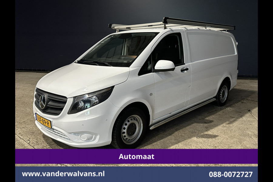 Mercedes-Benz Vito 114 CDI 136pk 9G-Tronic Automaat L2H1 Euro6 Airco | Camera | Navigatie | Imperiaal | 2500kg Trekhaak | Apple Carplay Android Auto, Cruisecontrol, Parkeersensoren, Sidebars, Bumper in de kleur