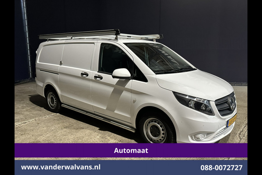 Mercedes-Benz Vito 114 CDI 136pk 9G-Tronic Automaat L2H1 Euro6 Airco | Camera | Navigatie | Imperiaal | 2500kg Trekhaak | Apple Carplay Android Auto, Cruisecontrol, Parkeersensoren, Sidebars, Bumper in de kleur