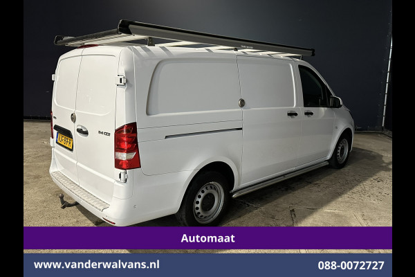 Mercedes-Benz Vito 114 CDI 136pk 9G-Tronic Automaat L2H1 Euro6 Airco | Camera | Navigatie | Imperiaal | 2500kg Trekhaak | Apple Carplay Android Auto, Cruisecontrol, Parkeersensoren, Sidebars, Bumper in de kleur
