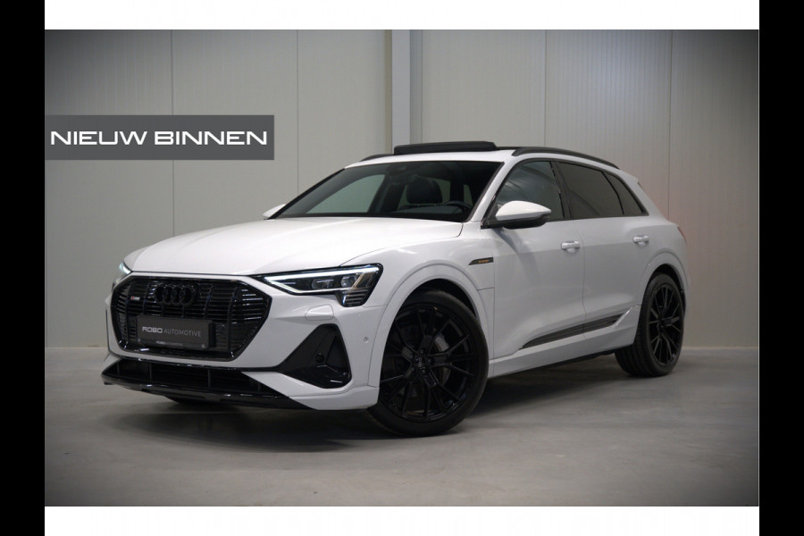 Audi e-tron e-tron 50 quattro Launch edition Black 71 kWh | Black Edition | Panoramadak | Memory Seat | Luchtvering | Adaptive Cruise Control | Keyless | Matrix LED | Stoelverwarming | NAP | SOH 92,28%