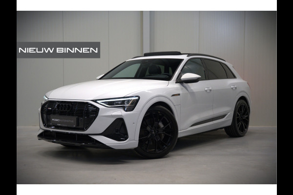 Audi e-tron e-tron 50 quattro Launch edition Black 71 kWh | Black Edition | Panoramadak | Memory Seat | Luchtvering | Adaptive Cruise Control | Keyless | Matrix LED | Stoelverwarming | NAP | SOH 92,28%
