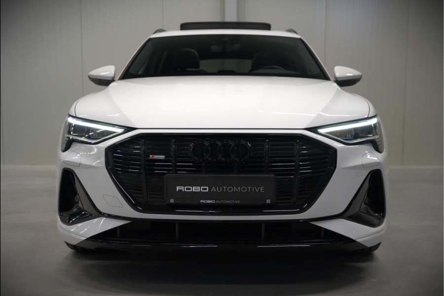 Audi e-tron e-tron 50 quattro Launch edition Black 71 kWh | Black Edition | Panoramadak | Memory Seat | Luchtvering | Adaptive Cruise Control | Keyless | Matrix LED | Stoelverwarming | NAP | SOH 92,28%