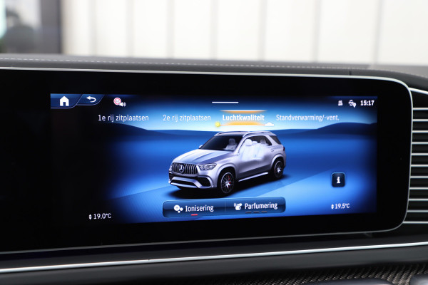 Mercedes-Benz GLE AMG 63 S 4MATIC+ | 612PK | Luchtvering | Head-up | Carbon | Burmester | Keyless | Leder exclusief | Stoelvent. | Multibeam | Sta