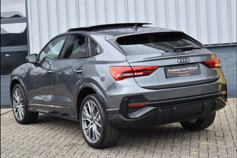 Audi Q3 Sportback 45 TFSI e S-Line 245 Pk Pano Navi Camera Trekhaak Vol Leder Carbon 20 Inch