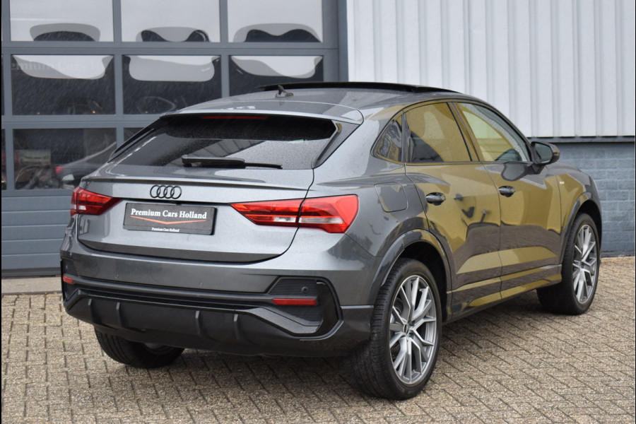 Audi Q3 Sportback 45 TFSI e S-Line 245 Pk Pano Navi Camera Trekhaak Vol Leder Carbon 20 Inch