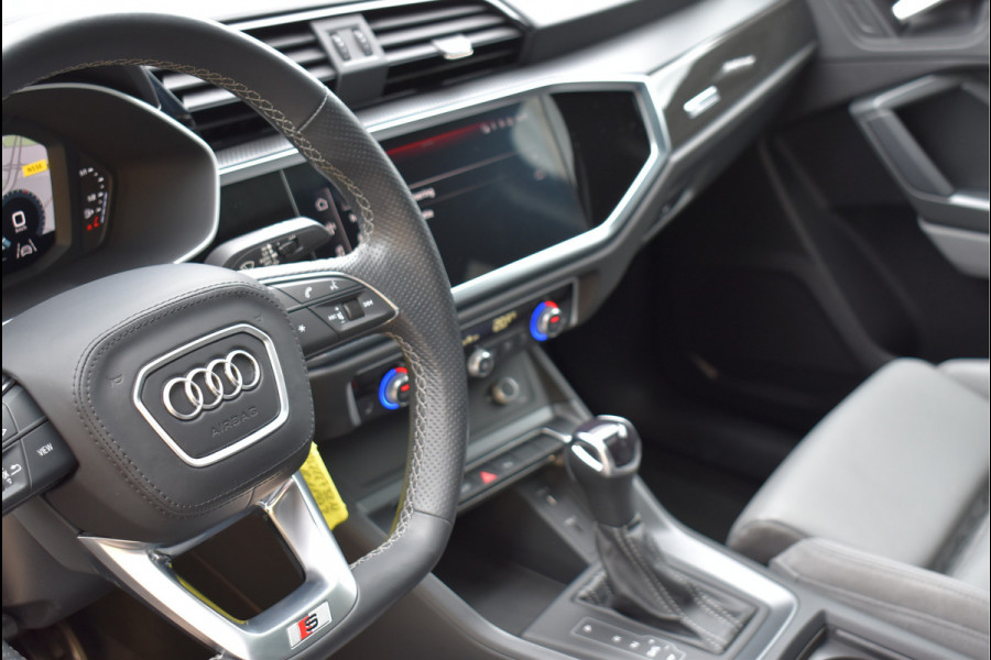 Audi Q3 Sportback 45 TFSI e S-Line 245 Pk Pano Navi Camera Trekhaak Vol Leder Carbon 20 Inch
