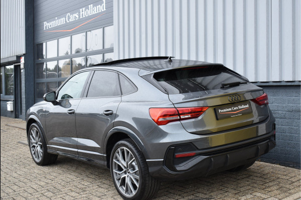 Audi Q3 Sportback 45 TFSI e S-Line 245 Pk Pano Navi Camera Trekhaak Vol Leder Carbon 20 Inch