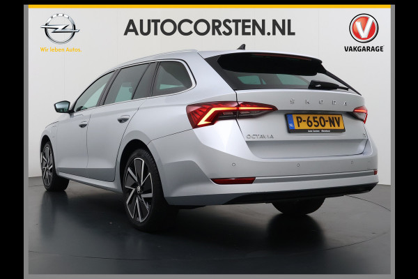 Škoda Octavia Combi 1.4TSI 245PK Automaat iV PHEV Hybride Adap.Cruise Stoelverwarming Navi 3-Zone Ecc Apple Carplay Android Auto Pdc Business  Elek.Achterklep Keyless advanced Lmv 18" Voorruitverwarming Led DAB 1e Eigenaar Origineel Nederlandse Auto